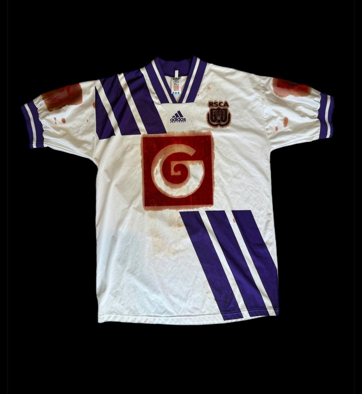 RSC Anderlecht 1993/94 Matchworn - Phillipe albert