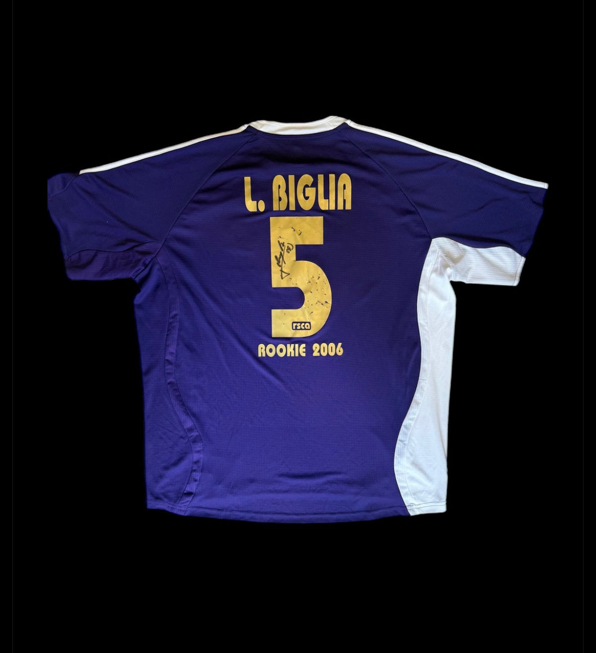 RSC Anderlecht limited edition Biglia shirt 13/50