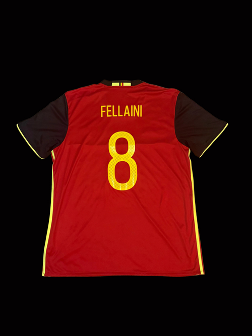 Belgium 2016-17 home (signed) - Fellaini